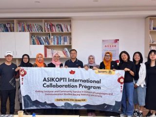 ASIKOPTI Gandeng Kampus Ternama China Peluang Pertukaran Mahasiswa dan Dosen Hingga Publikasi Internasional