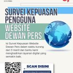 Dewan Pers Resmi Merelease, Form Survei Kepuasan Pengguna Website Dewan Pers.