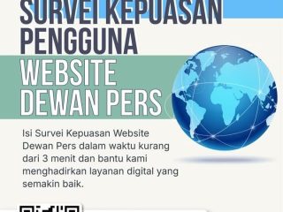Dewan Pers Resmi Merelease, Form Survei Kepuasan Pengguna Website Dewan Pers.