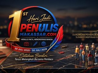 Rayakan HUT Ke-1, PenulisMakassar.com Perkuat Peran Menginspirasi Lewat Tulisan