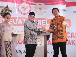 Kunjungan Anggota DPR RI , Isfhan Taupik  Buka Penguatan dalam Relawan Kebajikan Pancasila 2026