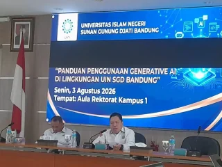 Rektor UIN Sunan Gunung Djati Bandung Dorong Percepatan Peluncuran Panduan Generative AI Berbasis Etika Akademik dan Nilai