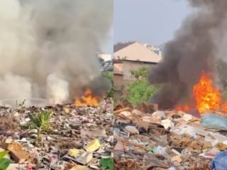 Viral Warga Kampung Dukuh Jaktim Mengeluh saat TPS Kebakaran, Sebut Penanganan Lamban dari Perangkat Desa
