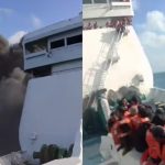 Kronologi KMP Mutiara Sentosa 2 Terbakar di Perairan Sumenep, Kepulan Asap Hitam Membumbung Tinggi