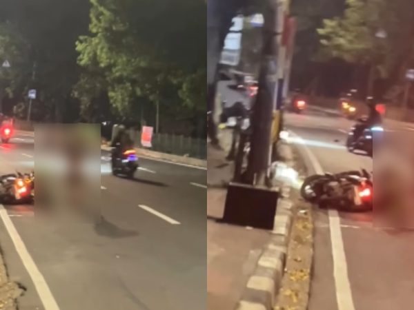 Viral Insiden Pemotor Dipukuli Pria Tanpa Busana yang Tetiba Ngamuk di Tengah Jalan Lenteng Agung Jaksel