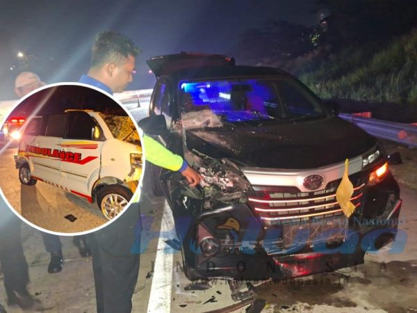 Tabrakan Beruntun di KM 379 Tol Batang-Semarang, Tiga Penumpang Ambulans Tewas di TKP