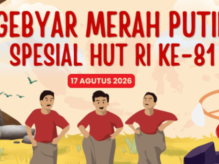 Merah Putih Mulai Berkibar, Semangat Kemerdekaan Kembali Menghidupkan Kebersamaan Warga