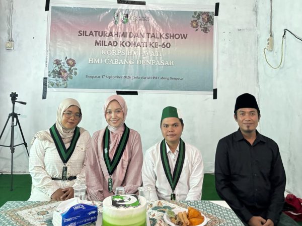 Presidium Kahmi Bali Moh.Ruslan,S.S. Hadiri Milad Kohati Denpasar